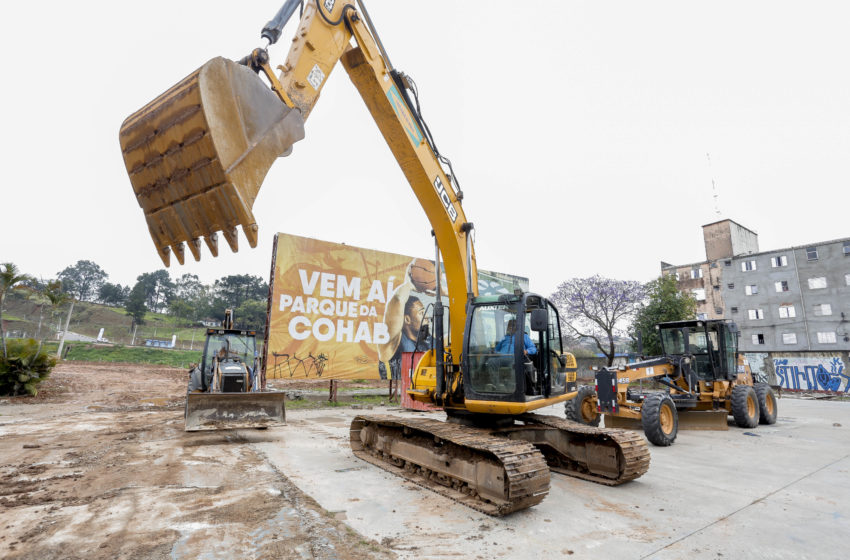  Igor Soares inicia obras de construção do Parque da Cohab