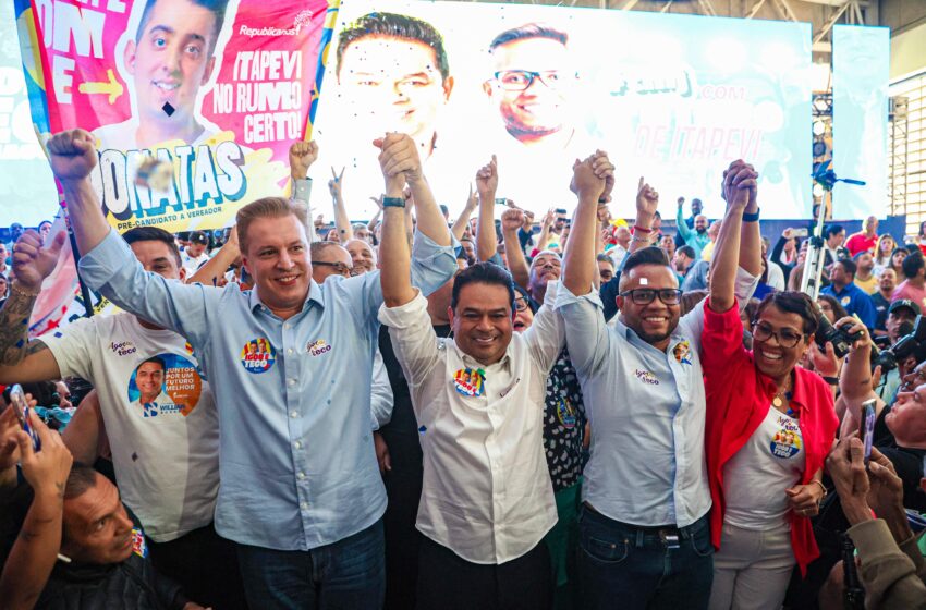  Com apoio do Igor, Teco oficializa candidatura a prefeito com Thiaguinho vice