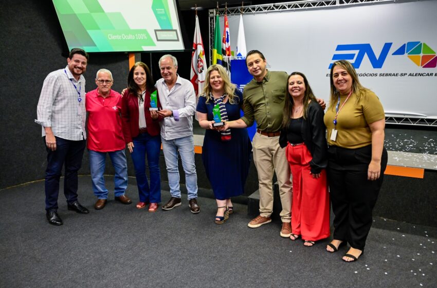  Sebrae Aqui de Itapevi conquista prêmio de melhor atendimento ao empreendedor